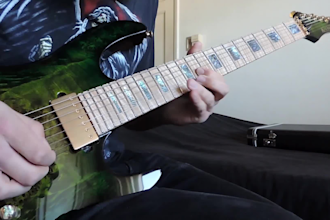teach you on video any electric guitar solo you want to play