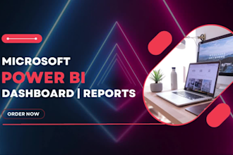create microsoft power bi dashboard reports, data analytics with power bi
