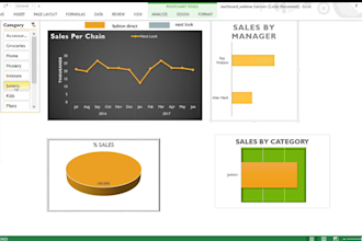 create interactive excel dashboards