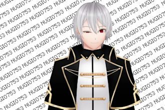 design character for live2d and vtuber