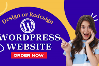 build wordpress website design wordpress redesign wordpress website elementor