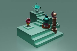 4k 3d abstract animation 3d loop 3d gif houini gif animation 3d motion graphics
