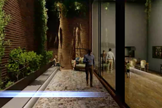 do rendering and landscape projects, outdoor designs