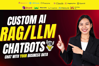 develop rag private llm ai agents and langchain models