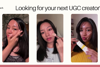 create engaging ugc videos for skincare or makeup brands