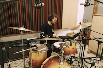 record HQ sounding drums for your tracks