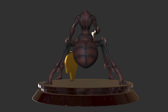 sculpt a high quality 3d character for 3d printing