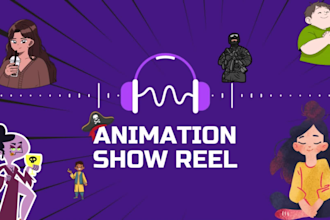 voice thrilling characters for your animated projects