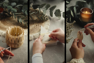 make step by step DIY video for you