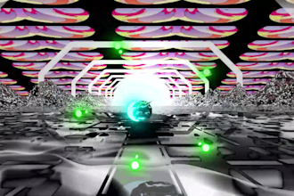 produce an artistic avant garde mixed media music video