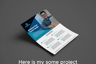 create professional unique flyer, brochure and calendar design