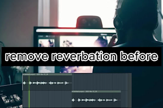 clean, edit, fix and convert your audio file