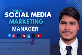 be your social media manager and digital marketer expert