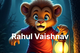 create magical ai animal storytelling videos in hindi,english with voice