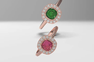 design custom engagement rings with cad