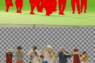 detailed rotoscoping, green screen removal, and roto paint