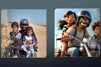 transform your family photos into charming pixel art by ai