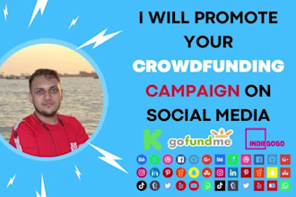 promote your crowdfunding campaign on social media