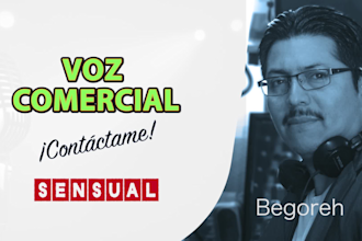 voz comercial en español latinoamericano