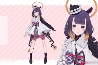 draw and rig live2d vtuber model, 2d vtuber model, live2d model, vtuber rigging
