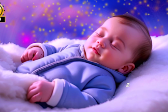 create 20 original baby sleep, lullaby music videos with youtube channel