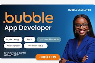 develop adalo bubble io mvp web app saas mobile app website buildfire glide app
