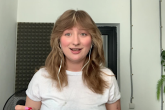 do a selfie style spokesperson video for you