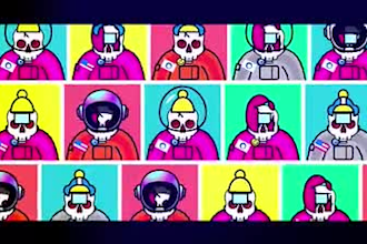 create unique anime nft art avatar traits cyberpunk for your nft collection
