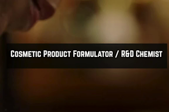 be your natural cosmetic formulation chemist