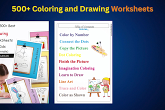 design good activity  worksheets for kids