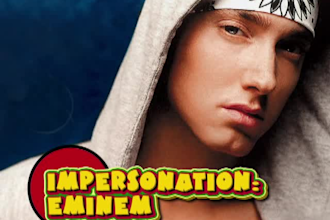 voice an impersonation of Eminem within 24 hours