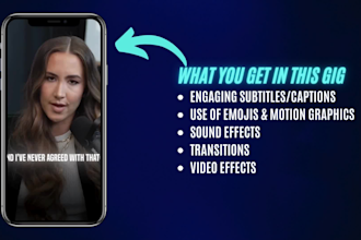 be your editor for short form content