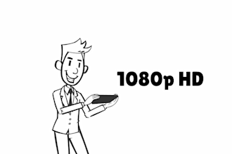 do pro whiteboard explainer videos , fast delivery