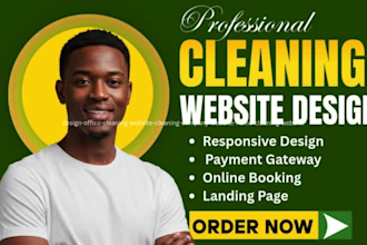 office house cleaning website booking website cleaning service website