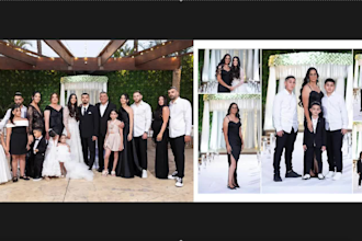 design a stunning wedding album for you