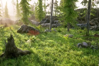 create stunning 2d, 3d unity environment, unity terrain map, lowpoly environment