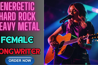 be female rock singer country music producer rapper rock vocals edm metal singer