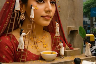 ai miniature animations, food photography, food videography, ai logo intro video