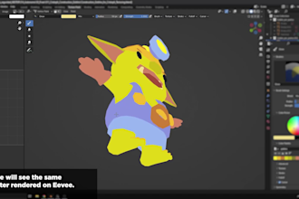 do 3d modelling for your games so your characters look great