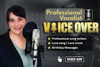create custom song and write love songs, birthday songs, wedding songs