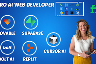 develop ai web apps mvp using bolt, cursor, replit and lovable