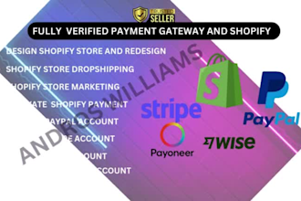 shopify website design and payment gateway solutions