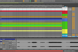 create and arrange your ableton live session