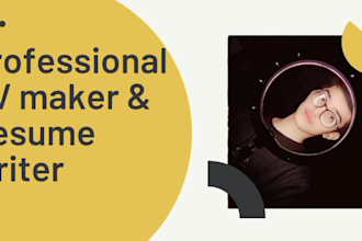 create a professonal CV design as an expert cv maker