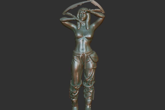 sculpt 3d miniatures for roleplay or wargaming