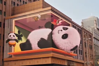 create stunning dooh 3d animation for digital billboard advertising