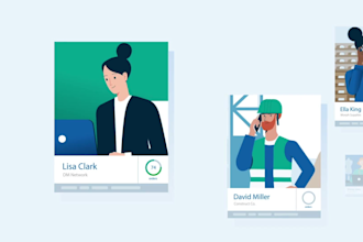 create 2d animated explainer video or sale video