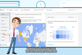 setup and meta ads and   PPC google ads campaigns