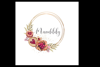 design feminine  watercolor handdrawn  signature business logo