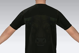 design any custom sportswear uniform texture with 3d,2d mockup